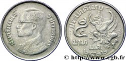 THAILAND 5 Baht roi Rama IX Phra Maha Bhumithol Adulyadej BE 2522 / l’oiseau Garuda, l emblème de la monarchie  1979 