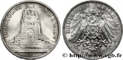 ALEMANIA - SAJONIA 3 Mark ‘Monument de la Bataille des Peuples’  1913 Muldenhütten - E