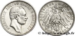GERMANY - SAXONY 3 Mark Frédéric Auguste 1912 Dresde