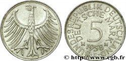 ALLEMAGNE 5 Mark aigle 1958 Stuttgart - F