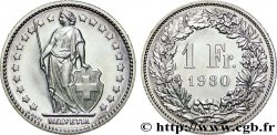 SUISSE 1 Franc Helvetia 1980 Berne SPL 