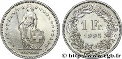 SWITZERLAND 1 Franc Helvetia 1995 Berne MS 