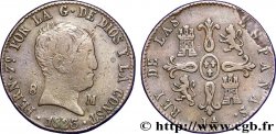 ESPAGNE 8 Maravedis Ferdinand 7° 1823 Jubia