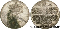 GERMANY - MECKLENBURG-SCHWERIN 1 Schilling monogramme de Frédéric Ier de Mecklembourg-Schwerin 1771 