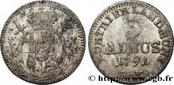 ALLEMAGNE - TRÈVES 3 Albus 1791  TB+ 