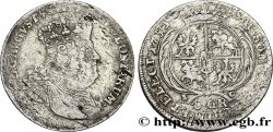 POLAND 8 Groschen Auguste III de Saxe / armes 1753 