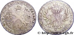 BELGIQUE - PAYS-BAS AUTRICHIENS 1 Kronenthaler Pays-Bas Autrichiens frappe au nom de Marie-Thérèse / croix de St André aux trois couronnes 1764 Bruxelles
