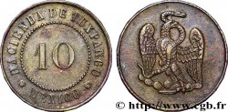 MEXICO 10 Centavos Hacienda de Tuxpango / aigle au serpent N.D. 