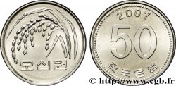 SOUTH KOREA  50 Won riz 2007 Daejeon