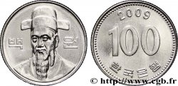 COREA DEL SUD 100 Won Amiral Yi Sun-Shin 2009 