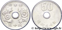 GIAPPONE 50 Yen chrysanthèmes an 44 ère Showa (empereur Hirohito) 1969 