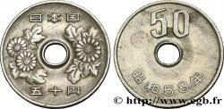 JAPON 50 Yen chrysanthèmes an 58 ère Showa (empereur Hirohito) 1970  SUP 