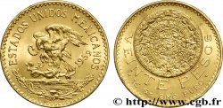 MEXIQUE 20 Pesos or Aigle du Mexique / la “Pierre du Soleil” (calendrier aztèque) 1959 Mexico