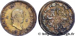 ESPAGNE 8 Maravedis Ferdinand VII 1820 Jubia