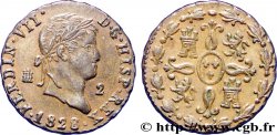 SPANIEN 2 Maravedis Ferdinand VII 1828 Ségovie fVZ 