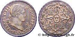 ESPAGNE 2 Maravedis Ferdinand VII 1833 Ségovie SUP 