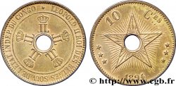 CONGO - ÉTAT INDÉPENDANT DU CONGO 10 Centimes 1894  SUP 