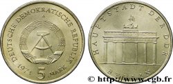 GERMAN DEMOCRATIC REPUBLIC 5 Mark porte de Brandebourg à Berlin 1971 Berlin AU 