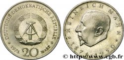 ALLEMAGNE RÉPUBLIQUE DÉMOCRATIQUE 20 Mark Heinrich Mann 1971 Berlin TTB+ 