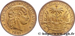 HAÏTI 1 Centime emblème d’Haiti 1881  SPL 