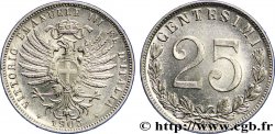 ITALIE 25 Centesimi aigle couronné 1903 Rome - R