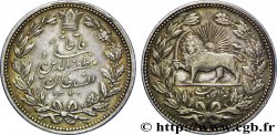 IRáN 5 Kran au nom de Muzaffar al-Din Shah lion iranien AH 1320 1902 Téhéran