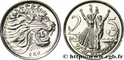 ETHIOPIA 25 Cents lion / ouvriers EE2000 2008  MS 