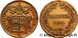 VATICANO E STATO PONTIFICIO 1 Baiocco frappé au nom de Grégoire XVI an V 1835 Rome