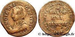 VATICAN AND PAPAL STATES 5 Baiocchi frappe au nom de Pie VI an XXIII 1797 Rome