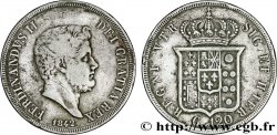 ITALIE - ROYAUME DES DEUX-SICILES 120 Grana Royaume des Deux-Siciles, Ferdinand II / écu couronné 1842 Naples