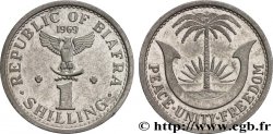 BIAFRA 1 Shilling aigle / palmier 1969 