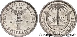 BIAFRA 1 Shilling aigle / palmier 1969  AU 