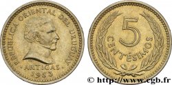 URUGUAY 5 Centesimos José Gervasio Artigas 1953  MS 