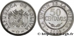 BOLIVIEN 50 Centavos emblème 2008  fST 