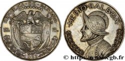 PANAMA 1/2 Balboa armes nationales / Vasco Nunez de Balboa 1962  TTB+ 