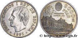 ESPAGNE 2000 Pesetas roi Juan Carlos, présidence de l’Union Européenne 1995 