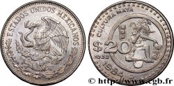 MEXICO 20 Pesos aigle / culture Maya 1984 Mexico AU 