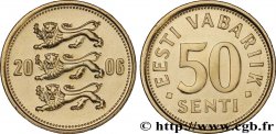 ESTLAND 50 Senti emblème aux 3 lions 2006 