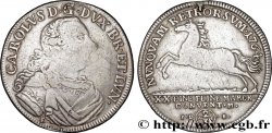 ALLEMAGNE - BRUNSWICK 2/3 Konventionthaler Brunswick-Wolfenbutel Charles Ier / cheval bondissant 1764 Brunswick
