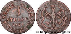 ALLEMAGNE - DORTMUND 1/4 Stuber aigle 1754  TB 