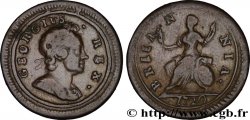 REGNO UNITO 1 Farthing Georges Ier / Britannia 1720 