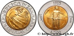 SAINT-MARIN 500 Lire ‘La lutte contre la drogue 1985 Rome - R