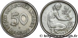 GERMANIA 50 Pfennig “Bank deutscher Länder” 1949 Munich - D SPL 