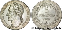 BELGIUM 5 Francs Léopold Ier tranche position A 1833 