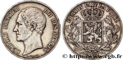 BELGIQUE 5 Francs Léopold Ier 1851 