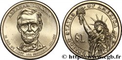 ÉTATS-UNIS D AMÉRIQUE 1 Dollar Présidentiel Abraham Lincoln / statue de la liberté type tranche B 2010 Denver