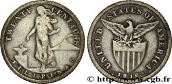FILIPINAS 20 Centavos - Administration Américaine 1916 San Francisco - S