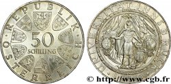 AUSTRIA 50 Schilling 300e anniversaire de l’université d’Innsbruck 1970  AU 