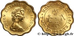 HONG KONG 20 Cents Elisabeth II couronnée 1979  SPL 