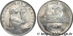 HAITI 50 Gourdes Proof femme à l’enfant / armes 1973  SC 